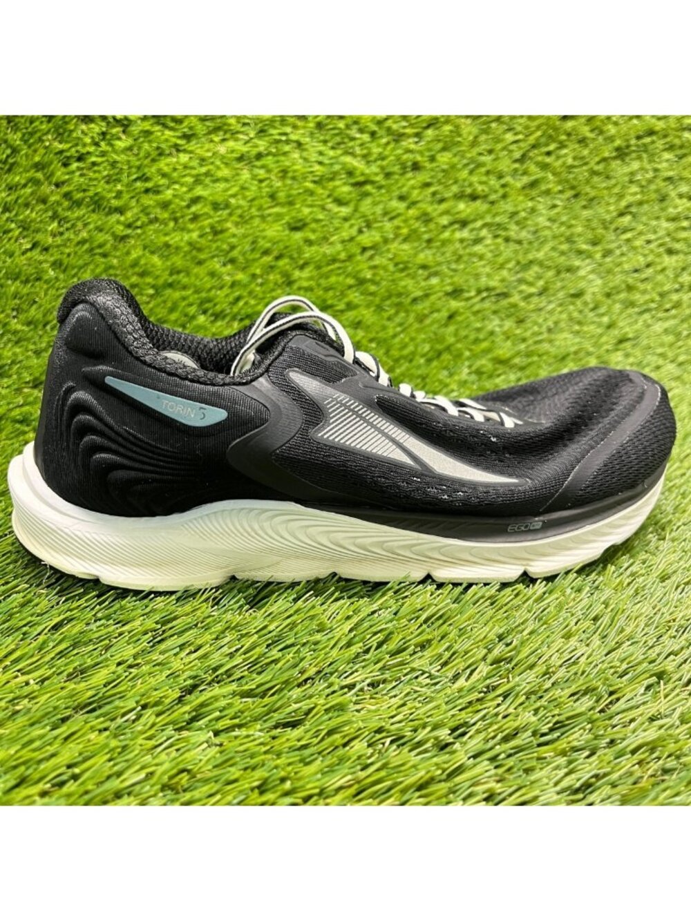 Altra Torin 5 Womens Size 8.5 Black Gray White Athletic Running Shoes Sneakers